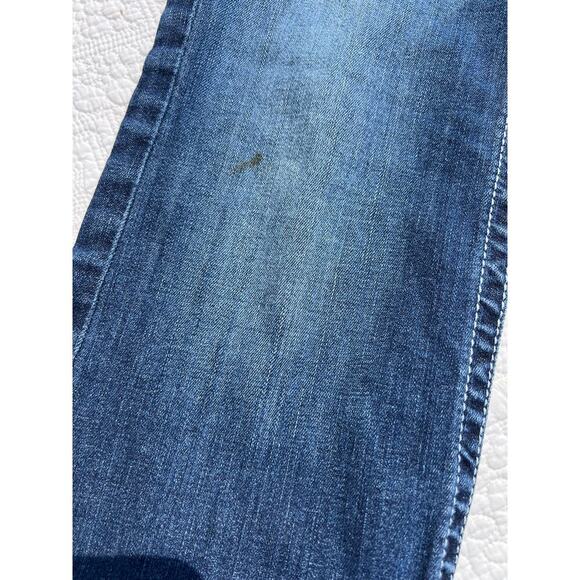 Ariat Mid Rise stretch entwined boot cut jeans, women's 30R - Picture 6 of 11